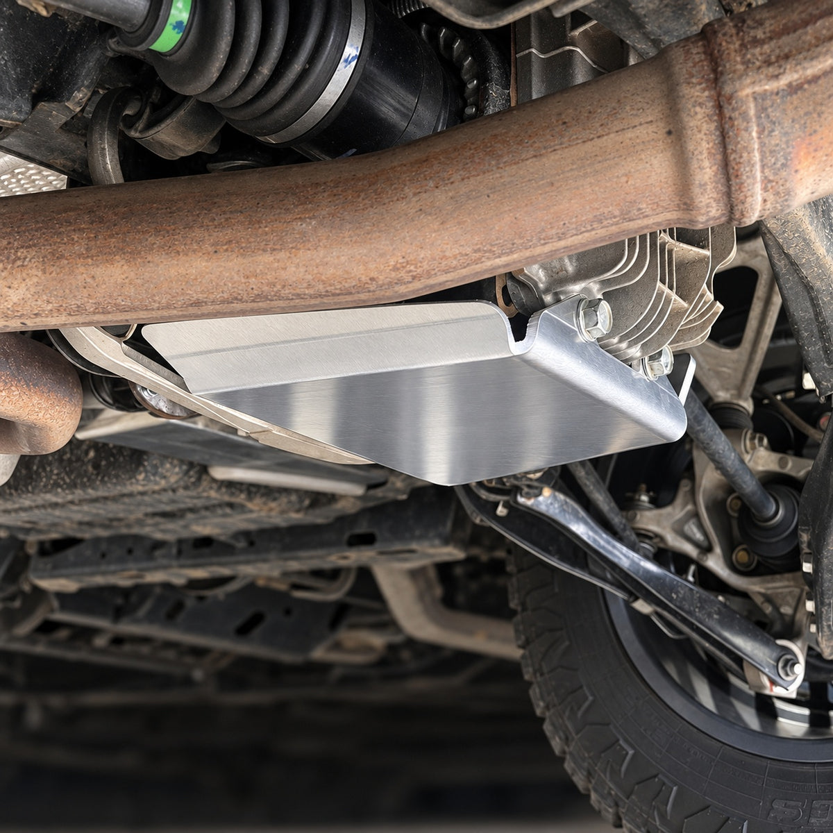 1 Bolt ADF Rear Differential Skid Plate