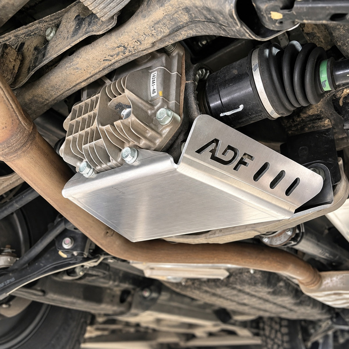 1 Bolt ADF Rear Differential Skid Plate