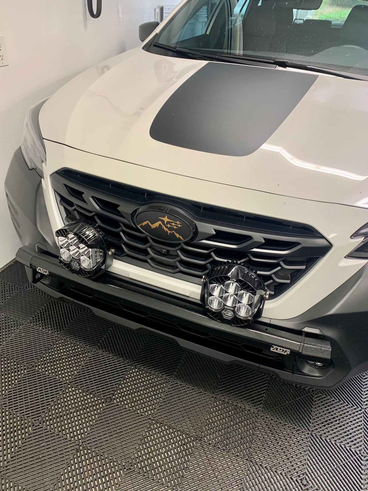 Subaru Outback Wilderness Bumper Bar 2020-2023 Subaru Outback Bumper Off-Road Bumper for Subaru Outback Subaru Outback Adventure Accessories Heavy-Duty Bumper for Subaru Outback Subaru Outback Protection Upgrade Premium Bumper Bar for Subaru Outback Wilderness Rugged Bumper for Subaru Outback