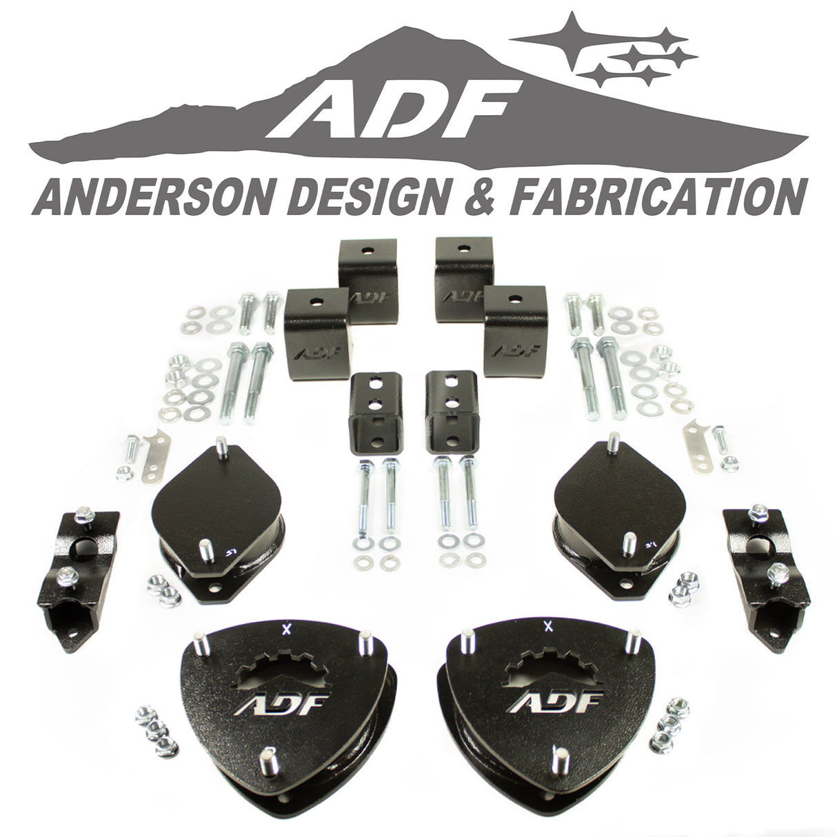 2018-2020 Subaru Crosstrek 1.5" Strut Spacers W/ Multi Link Spacers Subaru lift kit