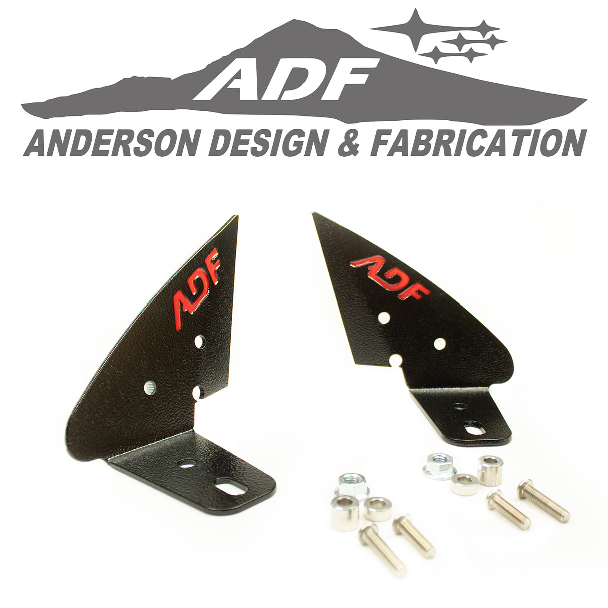 2013-2017 Subaru Crosstrek Mirror Shooter Ditch Light brackets LED