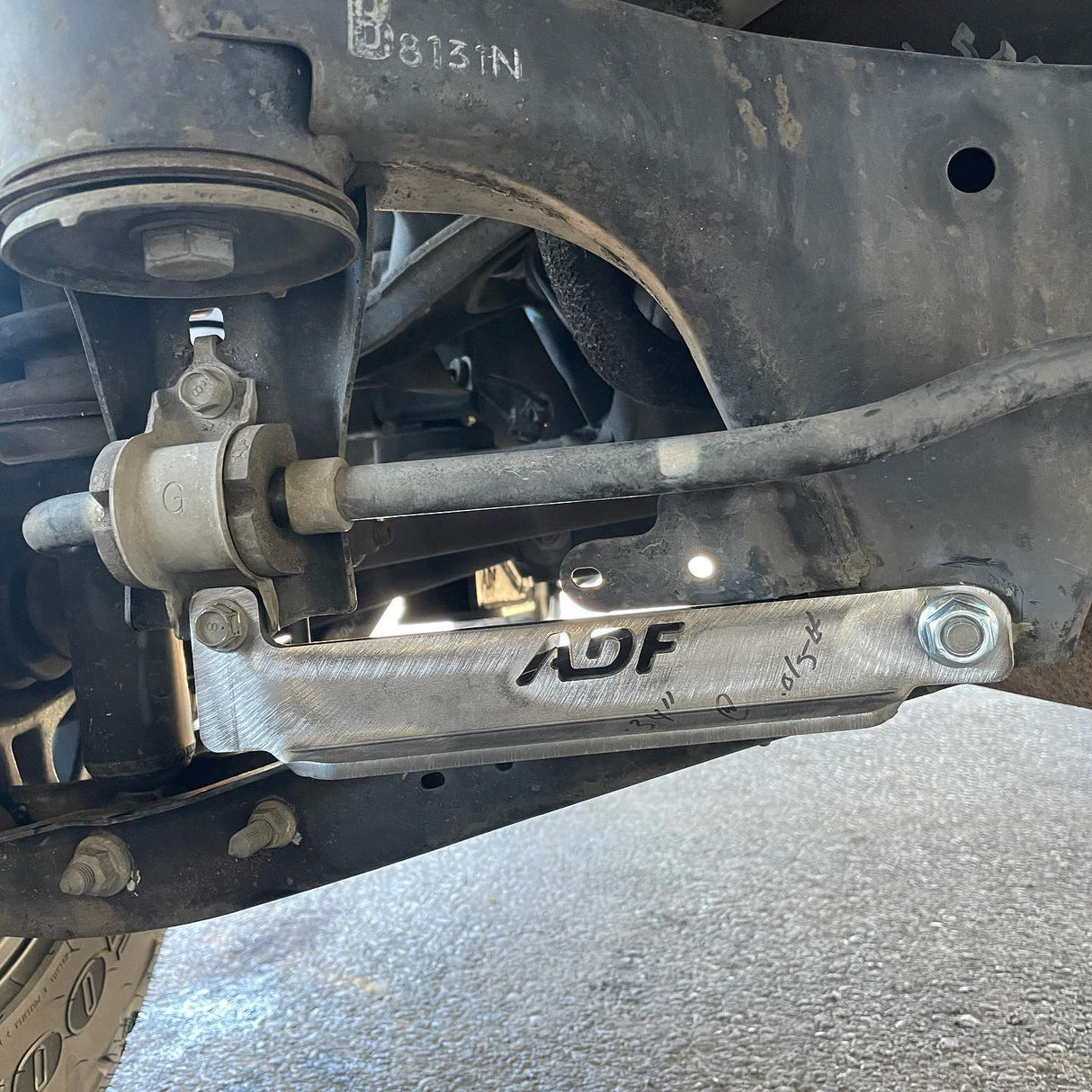 Rear Sway Bar Reinforcement Brackets