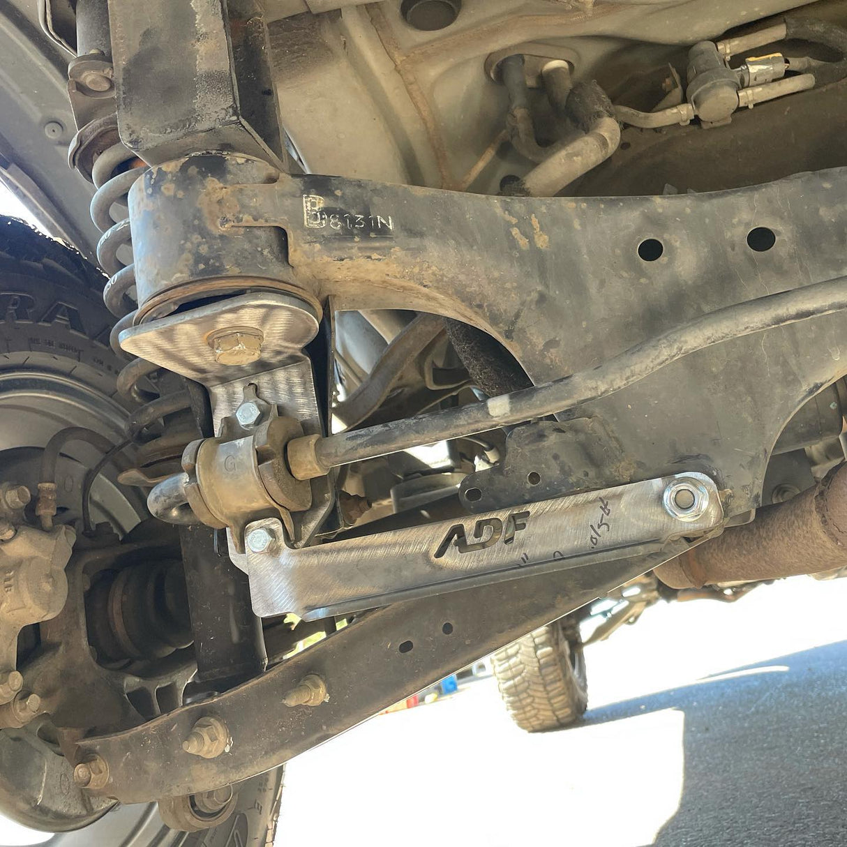 Rear Sway Bar Reinforcement Brackets