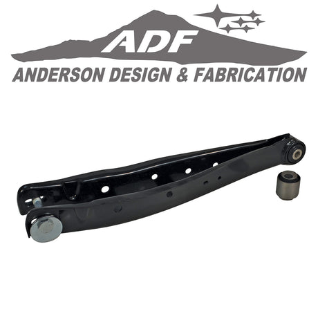 This hi-strength adjustable lower rear camber arm provides +/- 2.0 degrees of change for the popular BRZ, FR-S, WRX and Impreza. Get the ultimate in performance and handling with this stamped arm featuring our new xAxis(TM) Sealed Flex Joint which performs like a pillow joint but lasts like an OE joint.