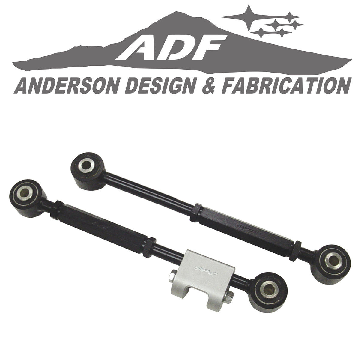 This set of 2 adjustable lower control arms will provide up to ±1.5° of additional camber and toe adjustment for all 1993 - 07 Imprezas, STis and WRXs as well as Saab 9-2Xs. Specially designed for the performance enthusiast, these arms can be used on lowered or stock ride height vehicles.
