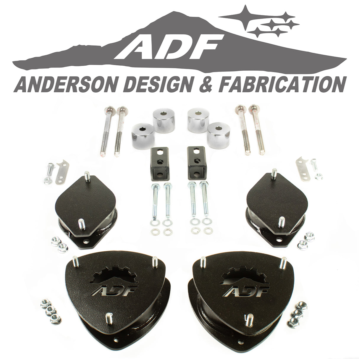 2012-2016 Subaru Impreza 2" Strut Spacers W/ Multi Link Spacers