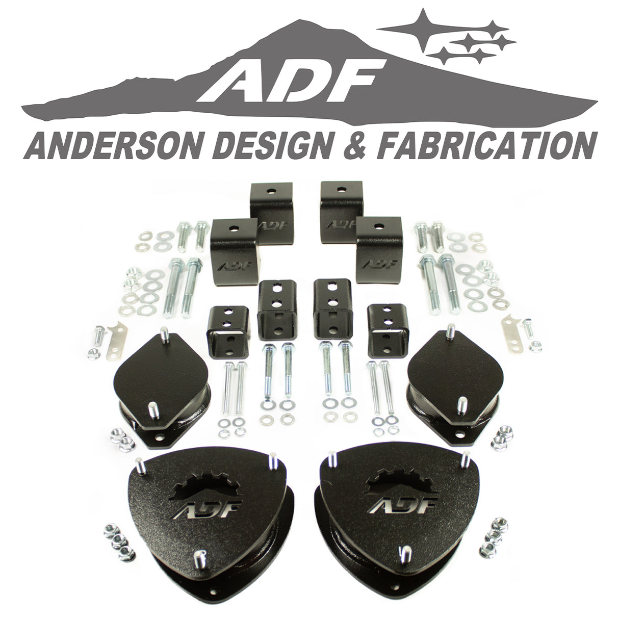 2014-2017 Subaru Crosstrek 2" Strut Spacers W/ Multi Link Spacers Subaru lift kit