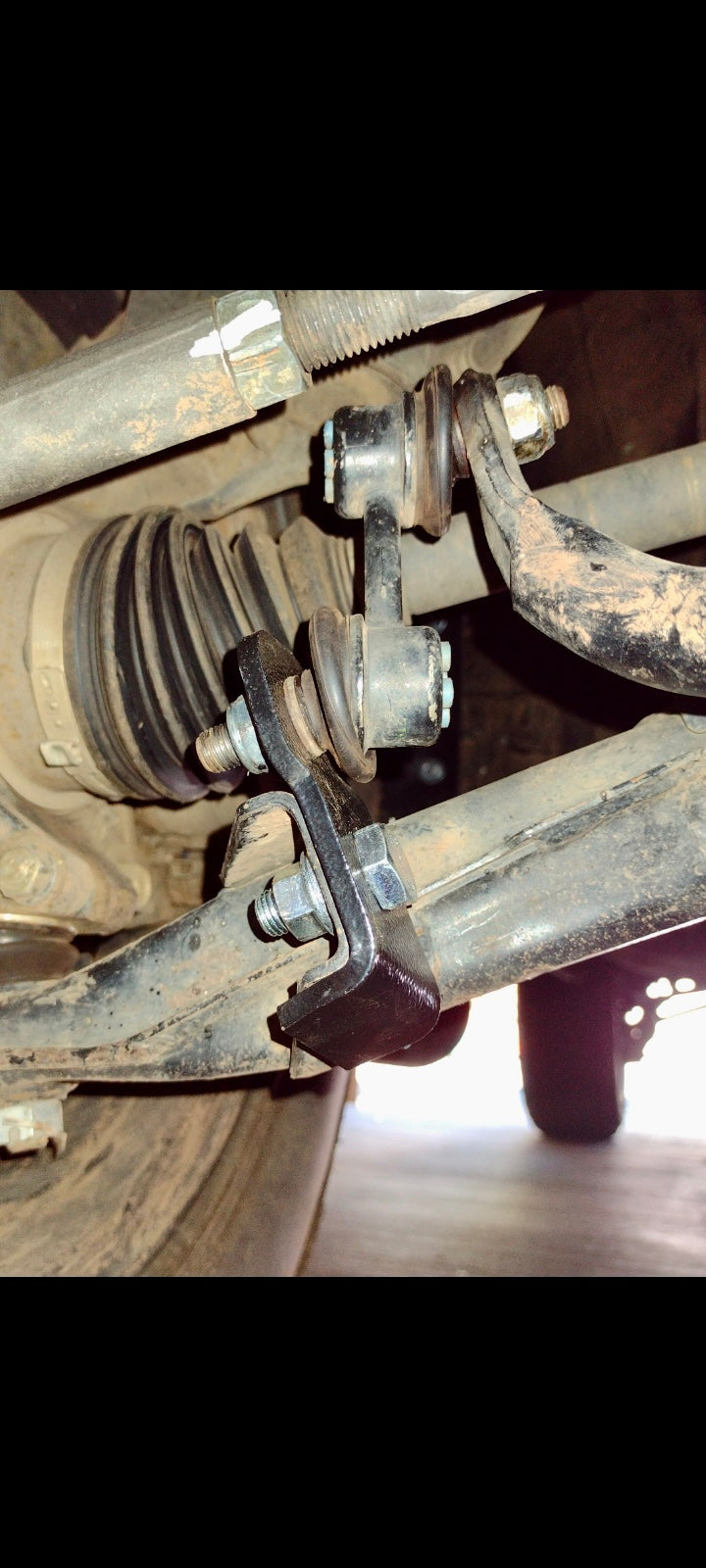 ADF Front Sway Bar Relocation Brackets