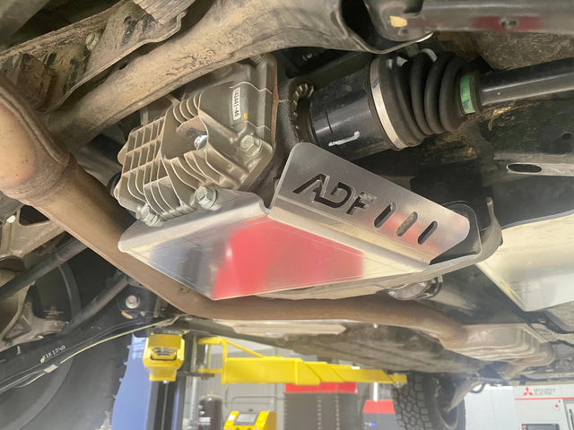 1 Bolt ADF Rear Differential Skid Plate
