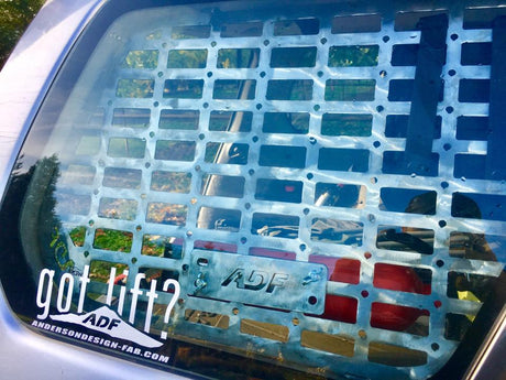 1998-2002 Subaru Forester Rear Cargo MOLLE Panels