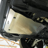 ADF compact aluminum engine skid plate with oil drain access plate for the 2026+ Subaru Outback Wilderness