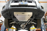 ADF compact aluminum engine skid plate with oil drain access plate for the 2026+ Subaru Outback Wilderness