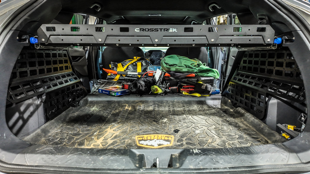 Molle Storage Rack 2024-2026 Subaru Crosstrek MOLLE Storage Racks – Anderson Design ...