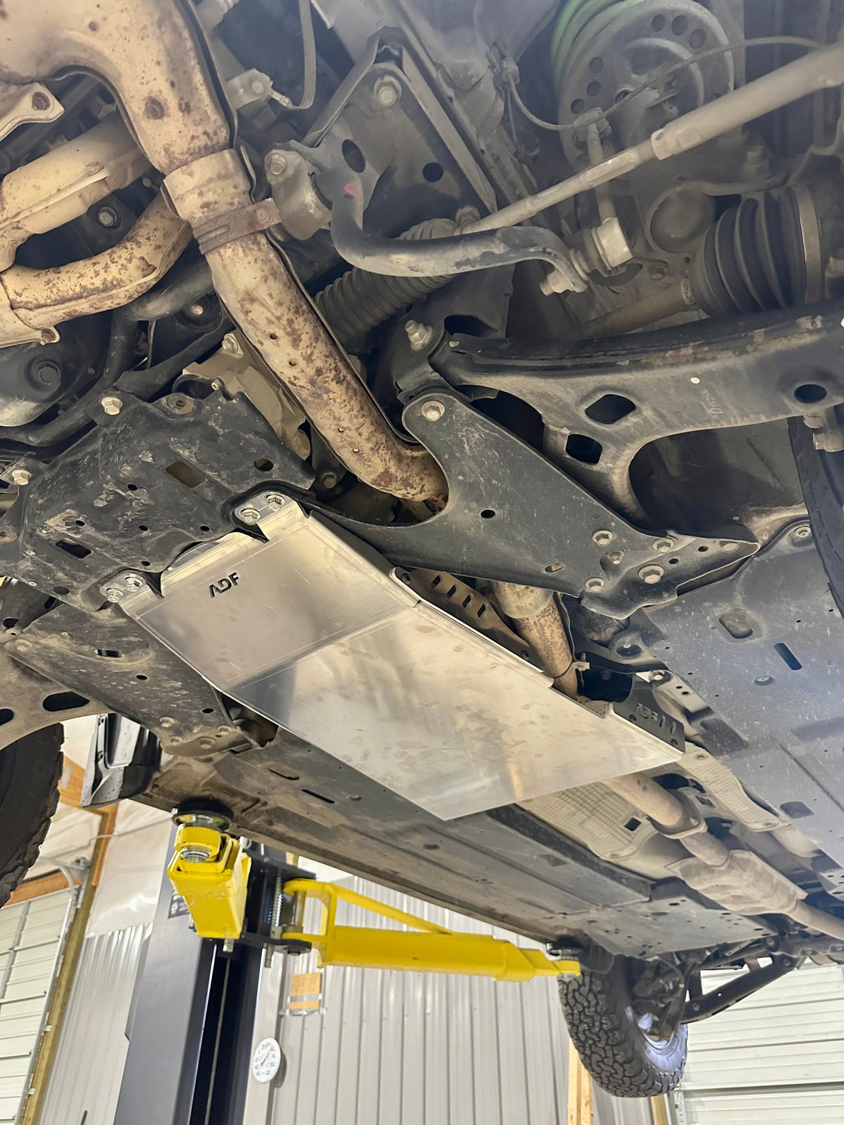 Enhance the sturdiness and guard your Subaru against off-road hazards with the ADF Skid Plate. Ensuring defense for your vehicle reduces the likelihood of harm from foreseeable and unforeseen circumstances.