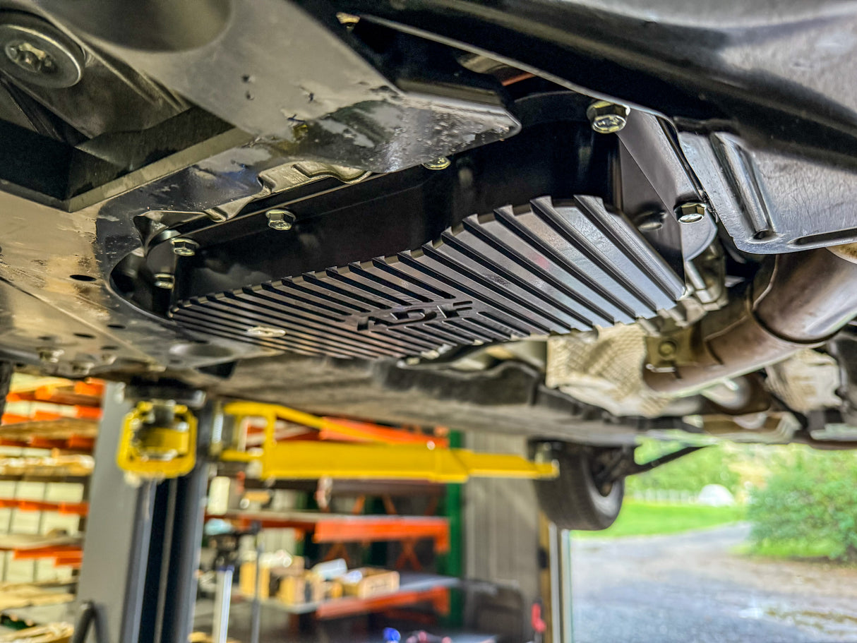 Subaru TR580D CVT Transmission Pan Billet Aluminum V2