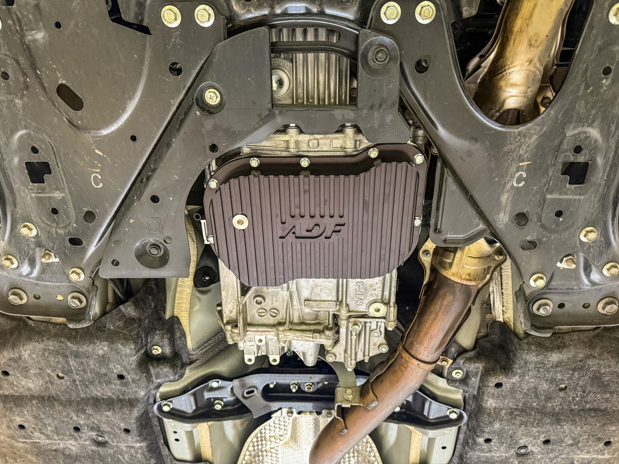 Subaru TR580D CVT Transmission Pan Billet Aluminum V2