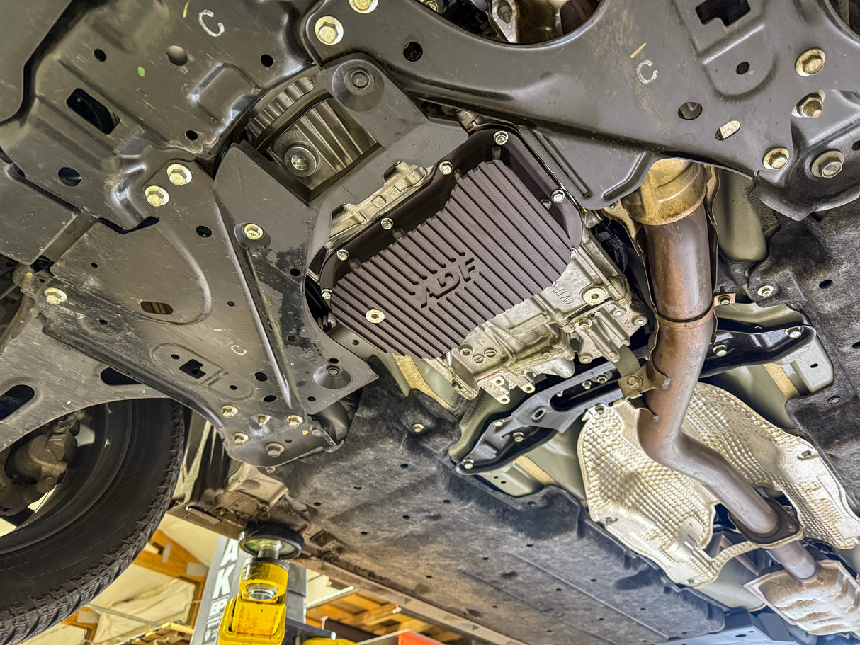 Subaru TR580D CVT Transmission Pan Billet Aluminum V2