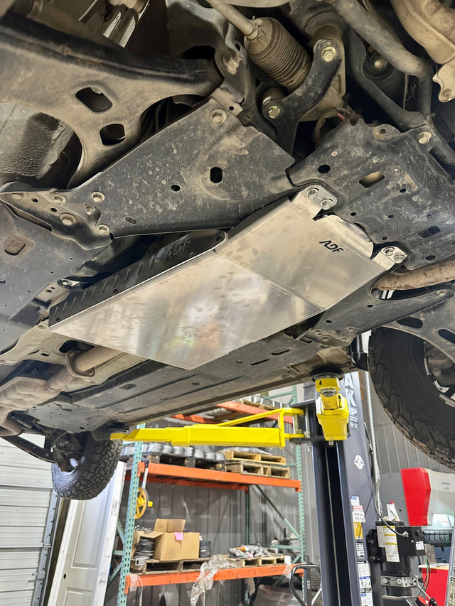 Enhance the sturdiness and guard your Subaru against off-road hazards with the ADF Skid Plate. Ensuring defense for your vehicle reduces the likelihood of harm from foreseeable and unforeseen circumstances.