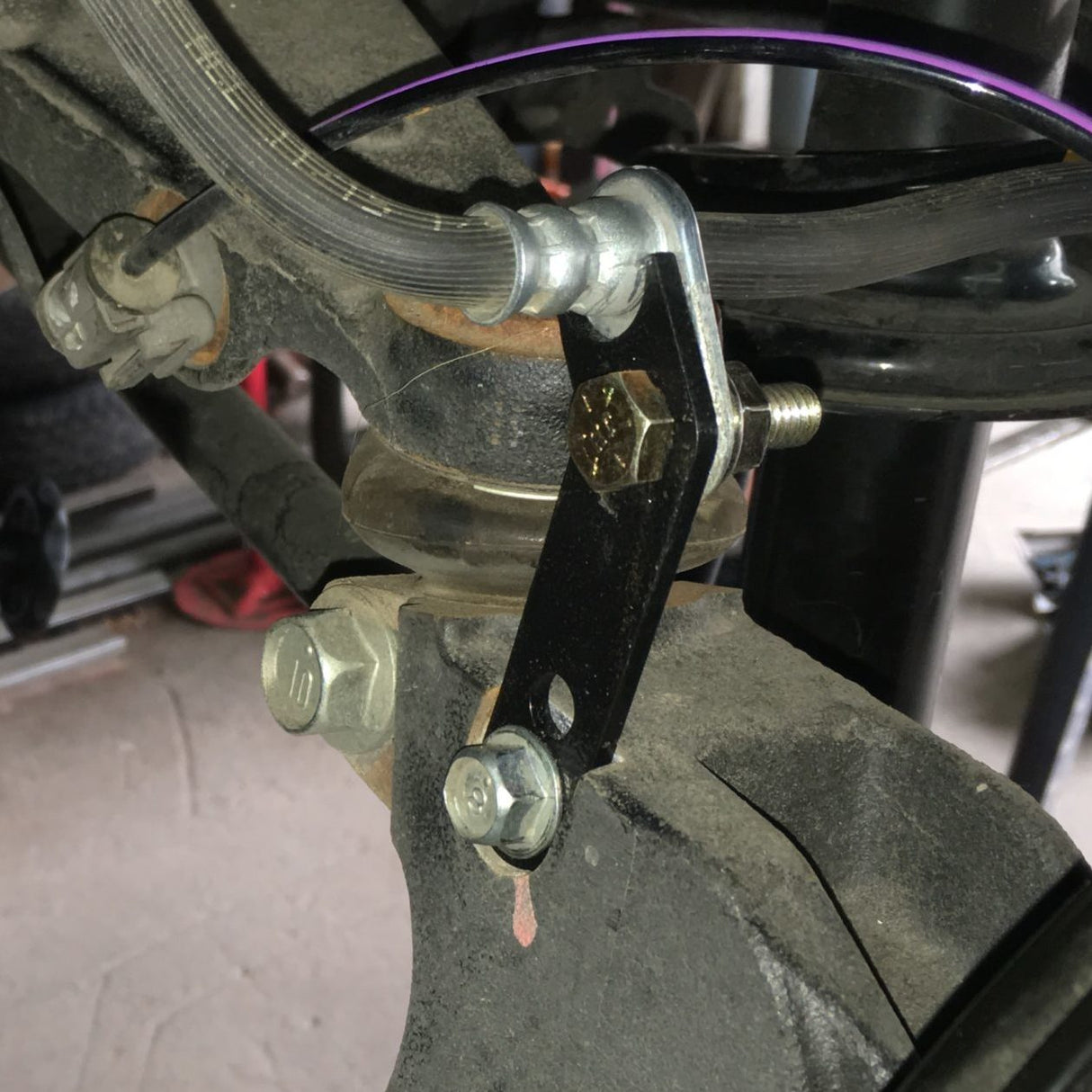 Brake line brackets – Anderson Design & Fabrication