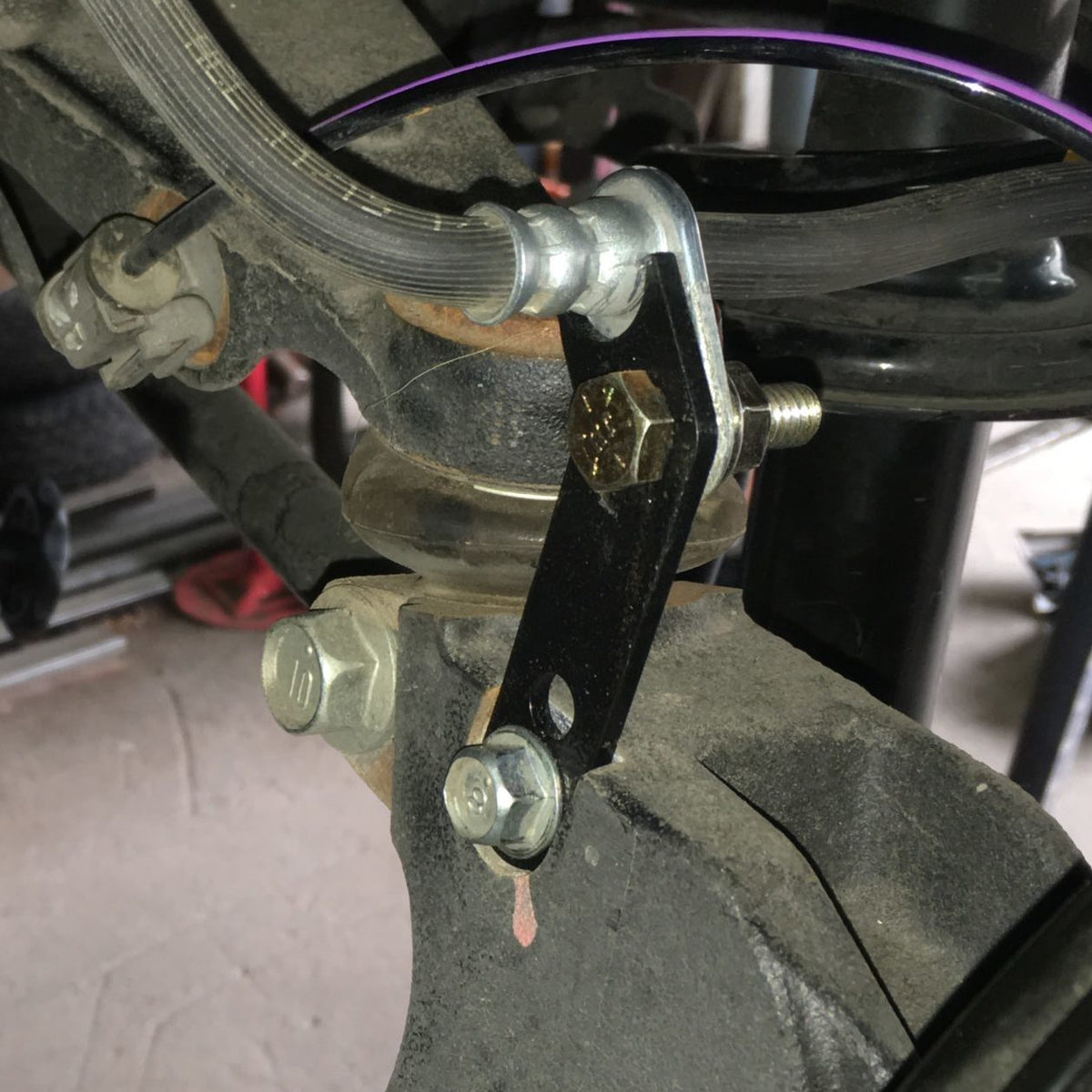 Brake Line Support Brake line brackets – Anderson Design & Fabrication