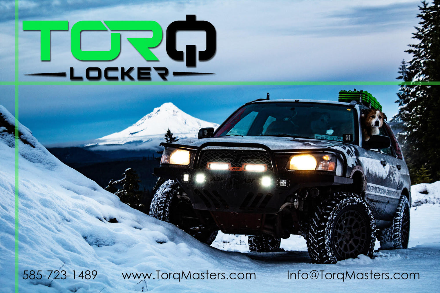 TORQ LOCKER SUBARU R160 FIVE BOLT – Anderson Design & Fabrication